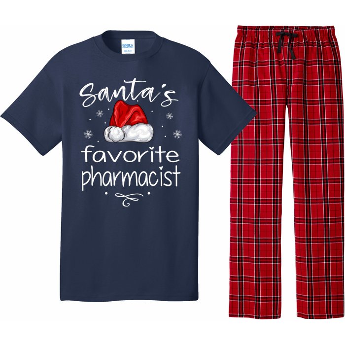 Santas Favorite Pharmacist Gift For Christmas Pajama Set