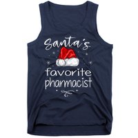 Santas Favorite Pharmacist Gift For Christmas Tank Top