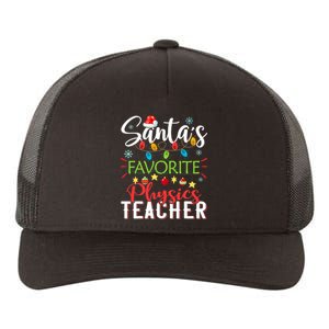 SantaS Favorite Physics Teacher Xmas Light Hat Christmas Yupoong Adult 5-Panel Trucker Hat