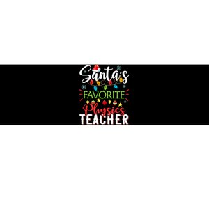 SantaS Favorite Physics Teacher Xmas Light Hat Christmas Bumper Sticker