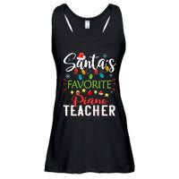 SantaS Favorite Piano Teacher Xmas Light Hat Christmas Ladies Essential Flowy Tank