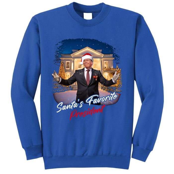 SantaS Favorite President – Christmas Trump Funny Graphic Cool Gift Sweatshirt