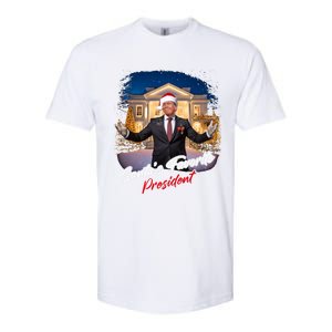 SantaS Favorite President – Christmas Trump Funny Graphic Cool Gift Softstyle CVC T-Shirt