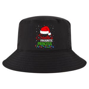 SantaS Favorite Princess Santa Hat Lights. Funny Christmas Cool Comfort Performance Bucket Hat