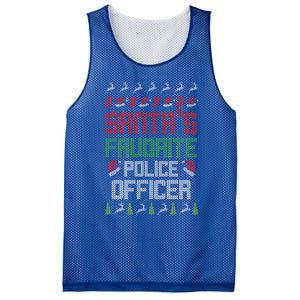 SantaS Favorite Police Officer Clothing Holiday Gift Ideas Great Gift Mesh Reversible Basketball Jersey Tank