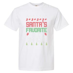 SantaS Favorite Police Officer Clothing Holiday Gift Ideas Great Gift Garment-Dyed Heavyweight T-Shirt