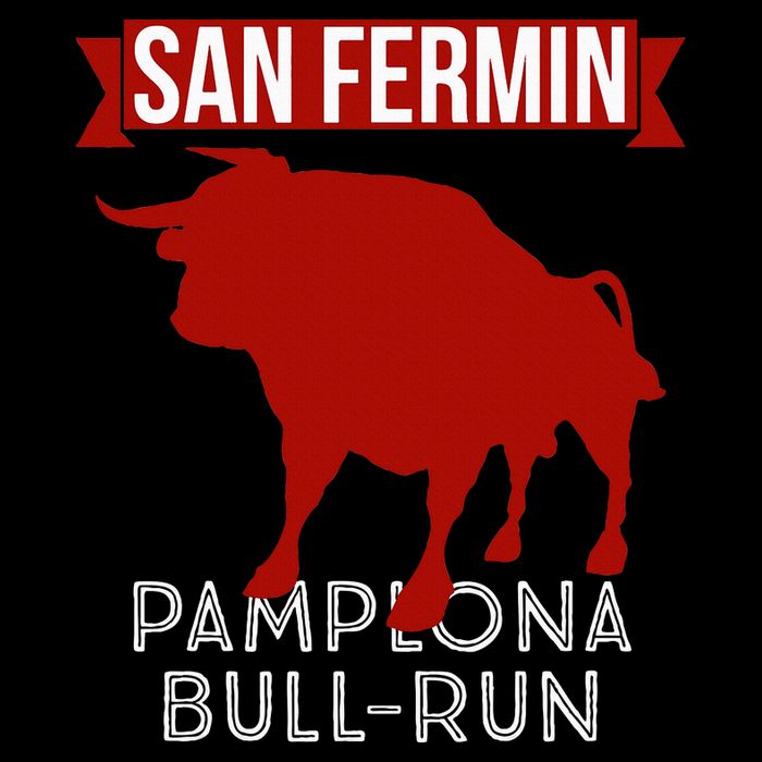 San Fermin Pamplona Bull Run Spain Bull Fighting Festival Cooling Performance Crew T-Shirt
