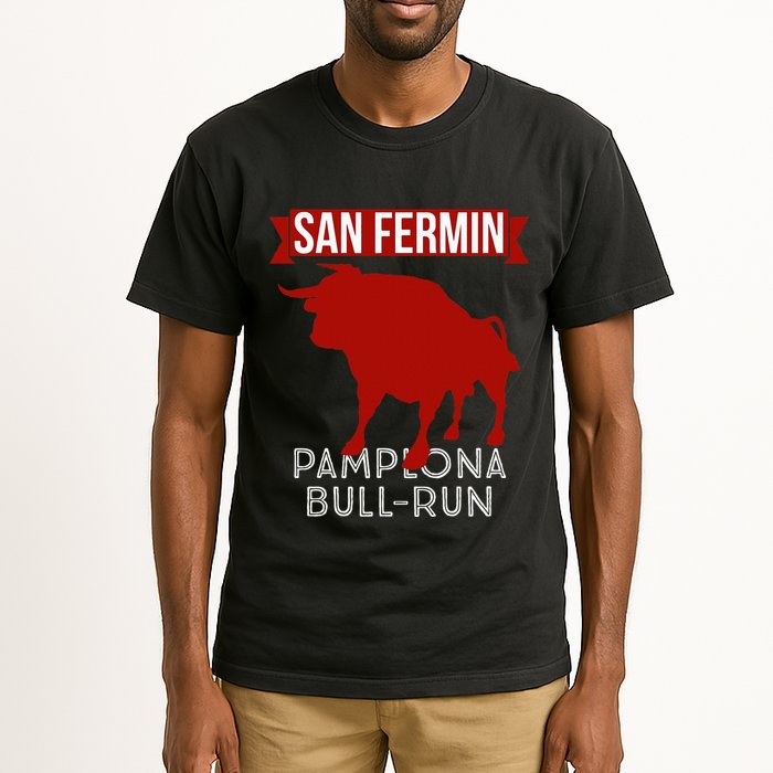 San Fermin Pamplona Bull Run Spain Bull Fighting Festival Tall T-Shirt