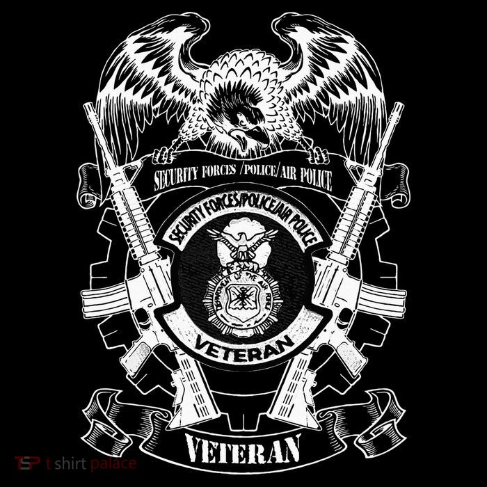 Security Forces Police Air Police Veteran Hoodie