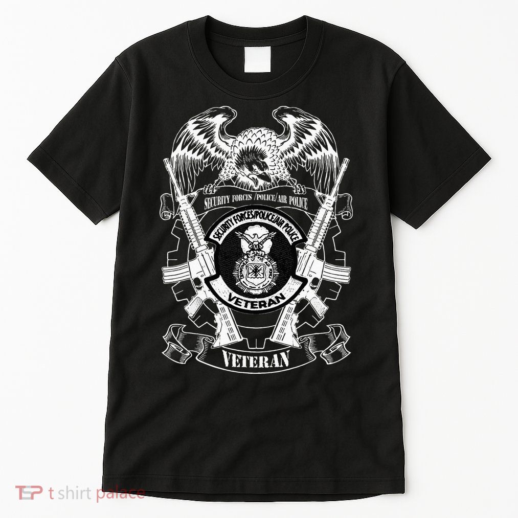 Security Forces Police Air Police Veteran Tall T-Shirt