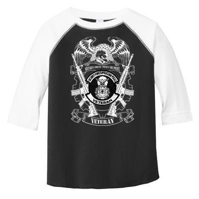 Security Forces Police Air Police Veteran Toddler Fine Jersey T-Shirt