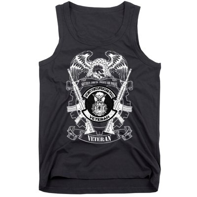 Security Forces Police Air Police Veteran Tank Top