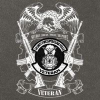 Security Forces Police Air Police Veteran Cotton Canvas Backpack