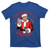 SantaS Favorite President Trump Christmas Pajama Holiday T-Shirt