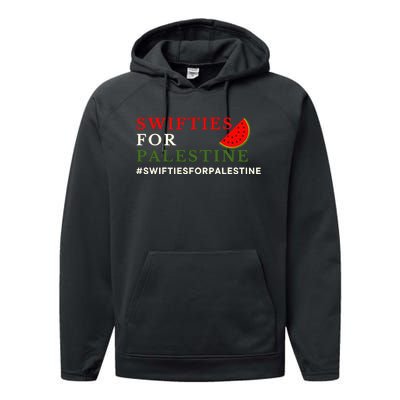 S.W.I.F.T For Palestine Performance Fleece Hoodie