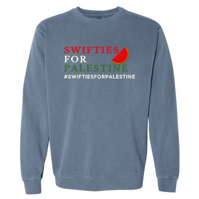 S.W.I.F.T For Palestine Garment-Dyed Sweatshirt