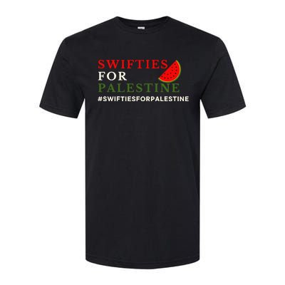 S.W.I.F.T For Palestine Softstyle CVC T-Shirt