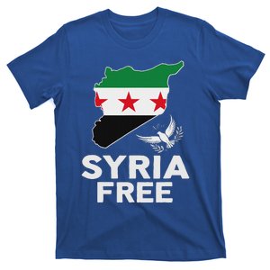 Syria Free Patriotic Syrian Map Liberation Peace Unity Home T-Shirt