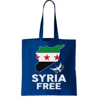 Syria Free Patriotic Syrian Map Liberation Peace Unity Home Tote Bag