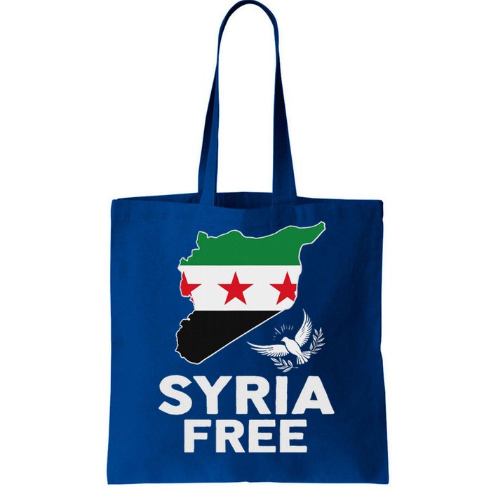 Syria Free Patriotic Syrian Map Liberation Peace Unity Home Tote Bag