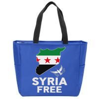 Syria Free Patriotic Syrian Map Liberation Peace Unity Home Zip Tote Bag