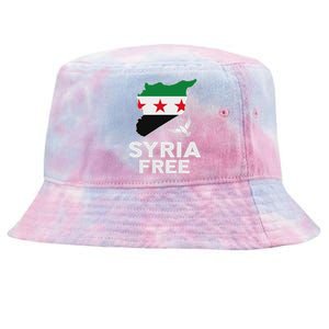 Syria Free Patriotic Syrian Map Liberation Peace Unity Home Tie-Dyed Bucket Hat