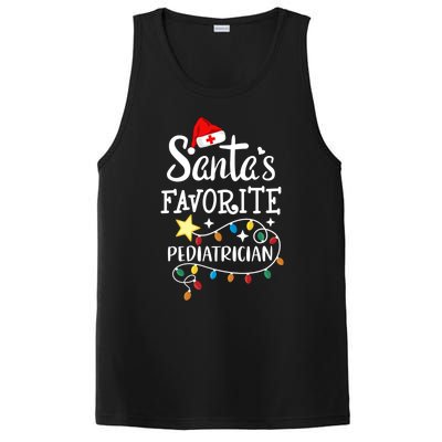 SantaS Favorite Pediatrician Christmas Paediatrician Doctor Gift PosiCharge Competitor Tank