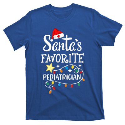 SantaS Favorite Pediatrician Christmas Paediatrician Doctor Gift T-Shirt