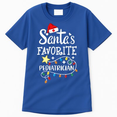 SantaS Favorite Pediatrician Christmas Paediatrician Doctor Gift Tall T-Shirt