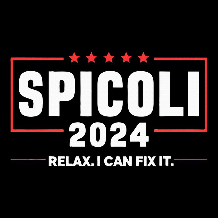 Spicoli For President Relax I Can Fix It 2024 Funny Election Drawstring Bag