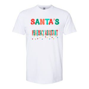 Santas Favorite Pharmacy Assistant Christmas Pharmacist Gift Softstyle CVC T-Shirt