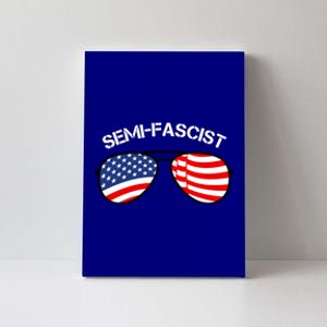 SemiFascist Funny Political Humor Biden Quotes Canvas