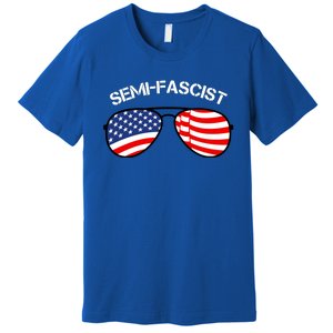 SemiFascist Funny Political Humor Biden Quotes Premium T-Shirt