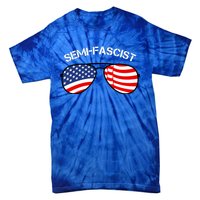 SemiFascist Funny Political Humor Biden Quotes Tie-Dye T-Shirt