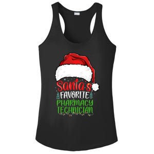 SantaS Favorite Pharmacy Technician Funny Christmas Great Gift Ladies PosiCharge Competitor Racerback Tank