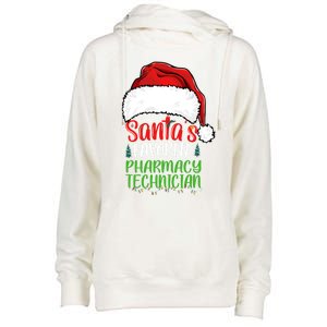 SantaS Favorite Pharmacy Technician Funny Christmas Great Gift Womens Funnel Neck Pullover Hood