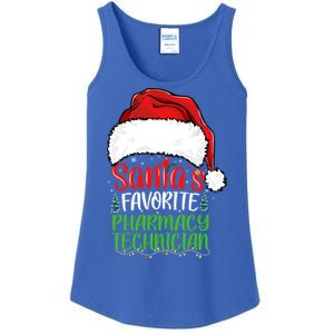 SantaS Favorite Pharmacy Technician Funny Christmas Great Gift Ladies Essential Tank