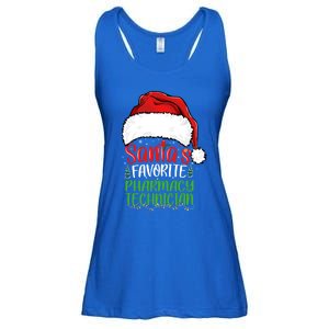 SantaS Favorite Pharmacy Technician Funny Christmas Great Gift Ladies Essential Flowy Tank