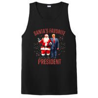 SantaS Favorite President Christmas Funny Trump Xmas Pajama PosiCharge Competitor Tank