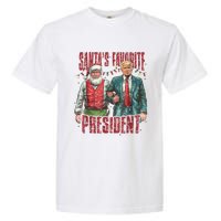 Santas Favorite President Trump Ill Be Home For Christmas Garment-Dyed Heavyweight T-Shirt