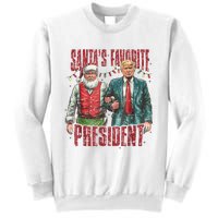 Santas Favorite President Trump Ill Be Home For Christmas Sweatshirt