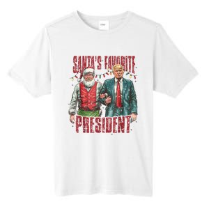 Santas Favorite President Trump Ill Be Home For Christmas Tall Fusion ChromaSoft Performance T-Shirt