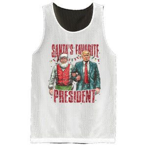 Santas Favorite President Trump Ill Be Home For Christmas Mesh Reversible Basketball Jersey Tank