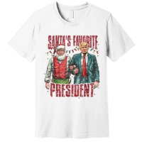 Santas Favorite President Trump Ill Be Home For Christmas Premium T-Shirt