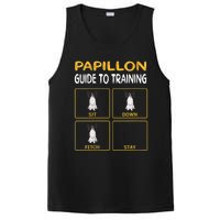 S Funny Papillon Guide To Training Dog Obedience Trainer Vneck PosiCharge Competitor Tank