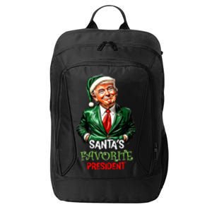 Santas Favorite President Santa Trump 2024 Christmas City Backpack