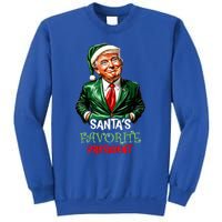 Santas Favorite President Santa Trump 2024 Christmas Sweatshirt