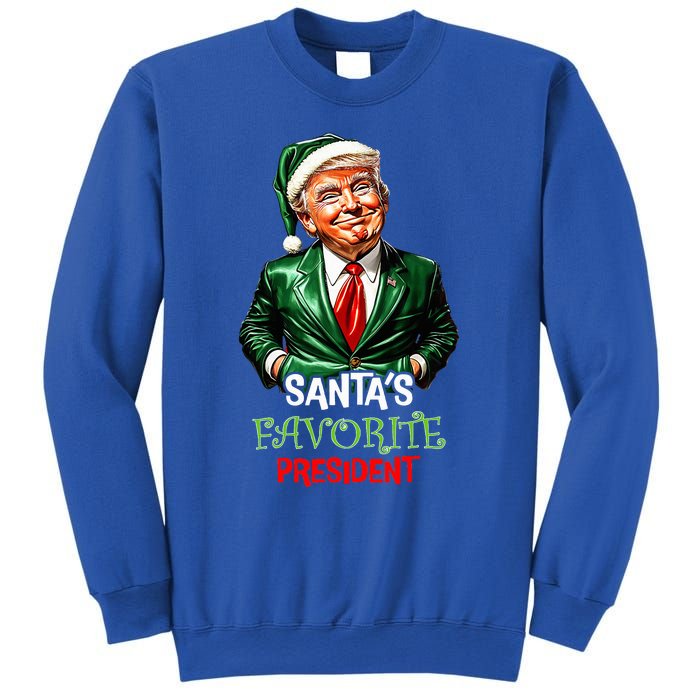 Santas Favorite President Santa Trump 2024 Christmas Sweatshirt