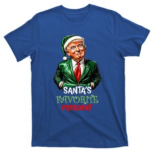 Santas Favorite President Santa Trump 2024 Christmas T-Shirt