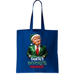 Santas Favorite President Santa Trump 2024 Christmas Tote Bag